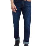Peter England Men's Classic Tapered Stretchable Twill Mid Rise Jeans Navy Blue, 38