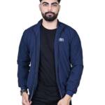 OSM Clothing Men's Polyester Lightweight Regular Fit Jackets (Navy Blue-XL)