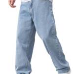Lymio Men Jeans || Men Jeans Pants || Denim Jeans || Baggy Jeans for Men (Jeans-06-07-08) (34, Light Blue)