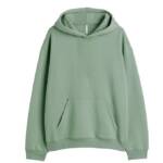 Hoodie for Men/Women/Plain Solid Hoodie/Unisex Hoodie (3XL, Sage Green)