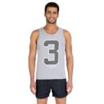 U.S. POLO ASSN. Mens Brand Print Cotton 1617 Regular Fit Vest - Pack Of 1 (Grey Mel 2Xl)
