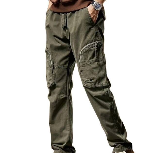 Lymio Men Cargo || Men Cargo Pants || Men Cargo Pants Cotton || Cargos for Men (Cargo-83-M) Green