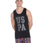 U.S. POLO ASSN. Men's Regular Fit Vest (IYBD-PL_Black
