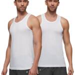 XYXX Men's Ace Premium Cotton Modal Round Neck Vest Pack of 2 (White;White; L)