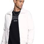 NEW-18 White Casual Jacket,White Jacket,Men Winter Jacket,Stylish Jacket,Light Weight Jacket,Full Sleeve Polyster Bomber Jacket,Jacket For Men,jacket03.