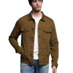 JACK & JONES Men Regular Fit Brown Jacket