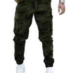 Lymio Men Cargo || Men Cargo Pants || Men Cargo Pants Cotton || Cargos for Men (Army) (M, Green)