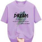 Lymio Men T-Shirt || T Shirt for Men (T-50-Purple-M)
