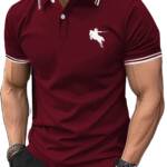 GRECIILOOKS Men's Solid Regular Fit T-Shirt (GL-MT-1134_Maroon 2XL)