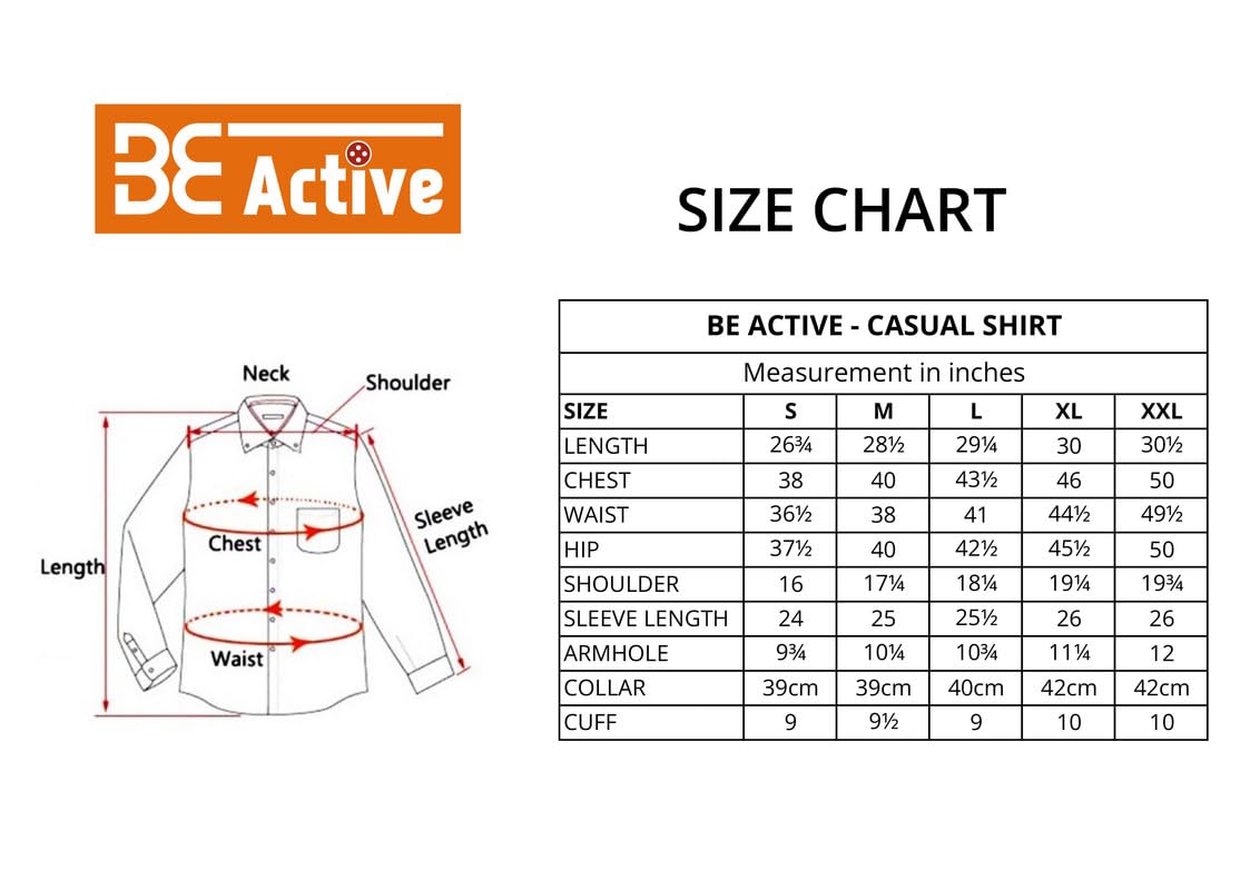 BE ACTIVE Men's Casual 100% Cotton Solid Regular Fit Shirt || Casual Shirts for Men || Men Casual Shirt || Casual Wear Shirts (Cpl0133-1-M) Green - Image 2