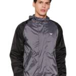 Wildcraft Unisex's Poncho Coat (42369_Dk_Gry_Blk