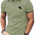 Lymio Polo T Shirt for Men || Men Casual T-Shirt || Available in Combo Packs (Polo-20-Grey-M)