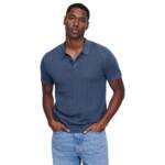 GAP Men's Solid Regular Fit T-Shirt (442711797_Indigo